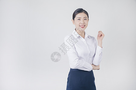 自信的职场女性图片