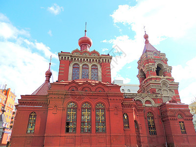 哈尔滨教堂背景图片