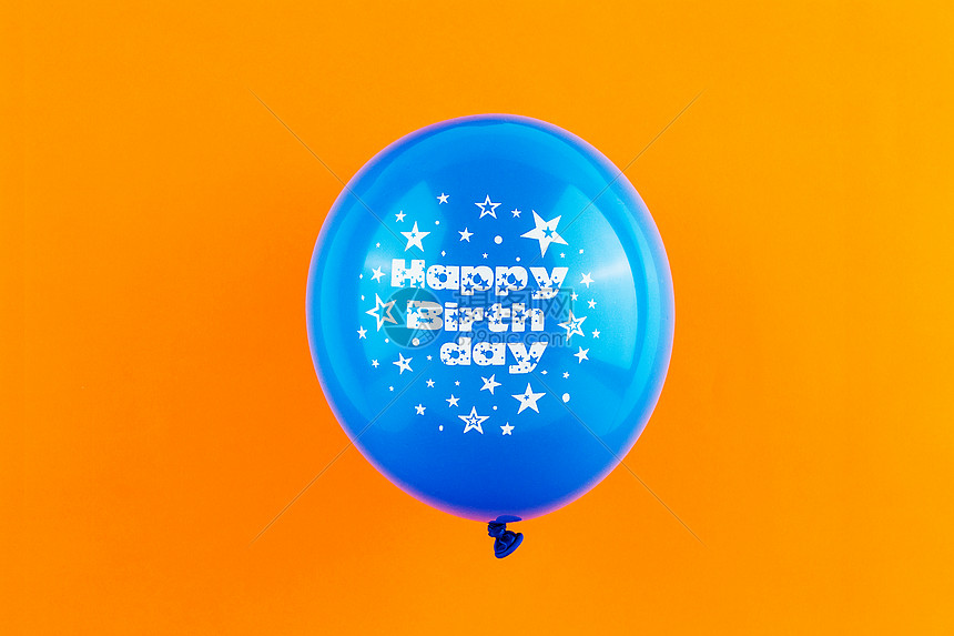 生日快乐气球静物素材图片