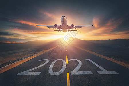 飞向2021高清图片