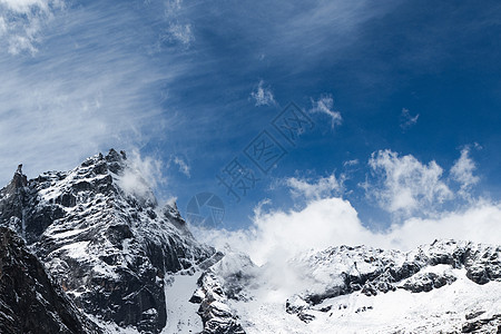 瀑布山水毕棚沟风景背景