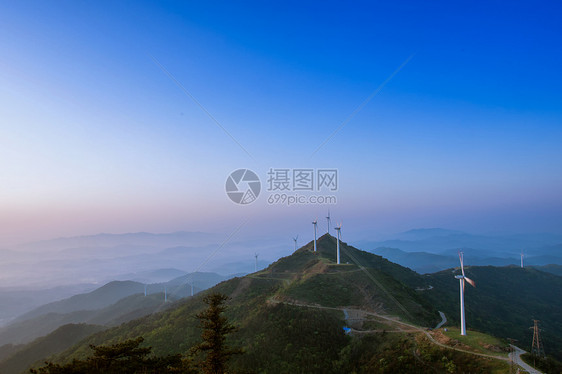 湖北大悟三爪山星空拍摄基地图片