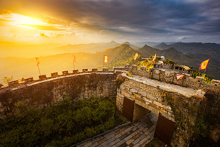 城墙大门著名景点崮高清图片