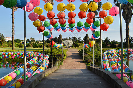 韩国济州岛名胜地标药泉寺图片