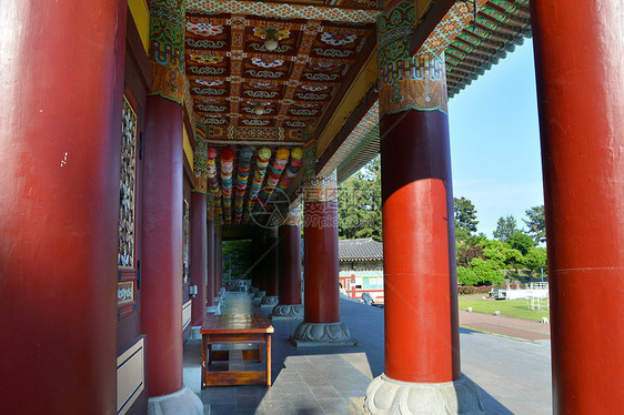 韩国济州岛名胜地标药泉寺图片