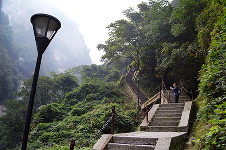 陕西西岳华山自然风光图片