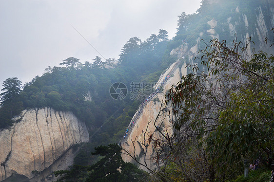 陕西西岳华山自然风光图片