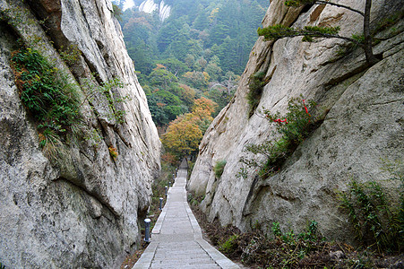 陕西西岳华山自然风光图片