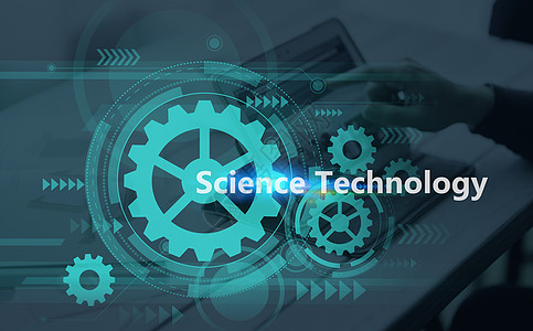 科学技术蓝色科技高清图片