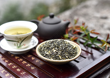 茶绿茶茶楼高清图片