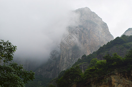 温州乐清雁荡山风景照片背景