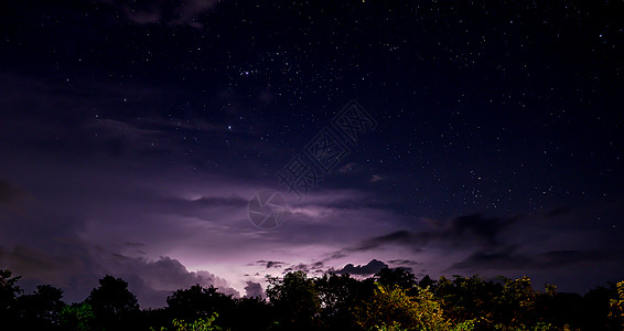 星云南部海滨昼夜星空背景