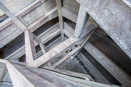 建筑设计城市建筑内外部构造背景