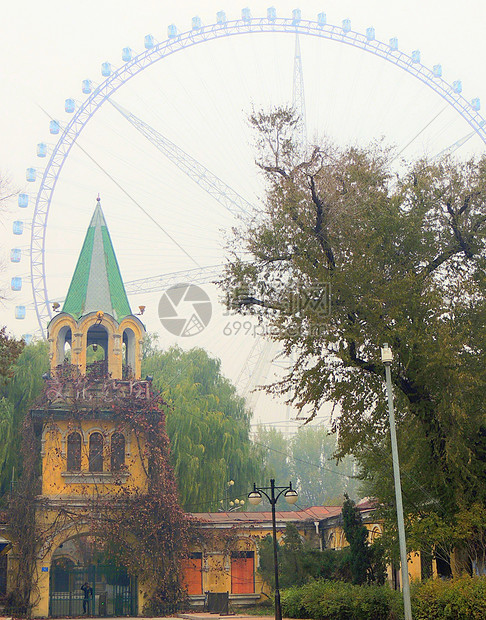 哈尔滨极乐寺景色图片