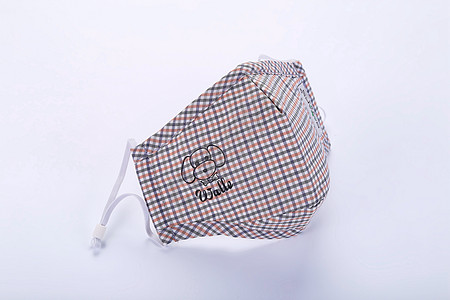 口罩折叠雨伞高清图片
