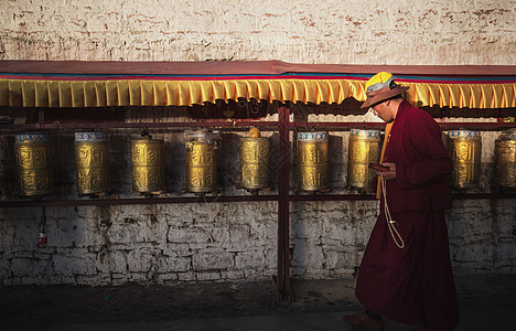 西藏人文背景图片