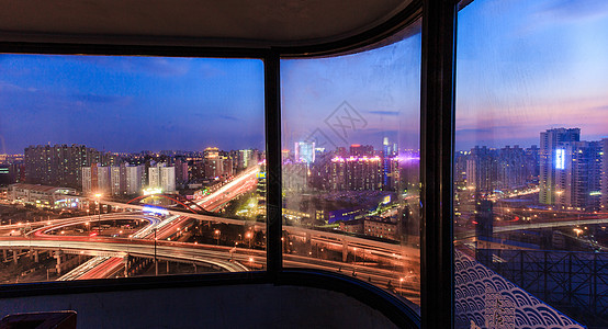 上海城市景观背景图片