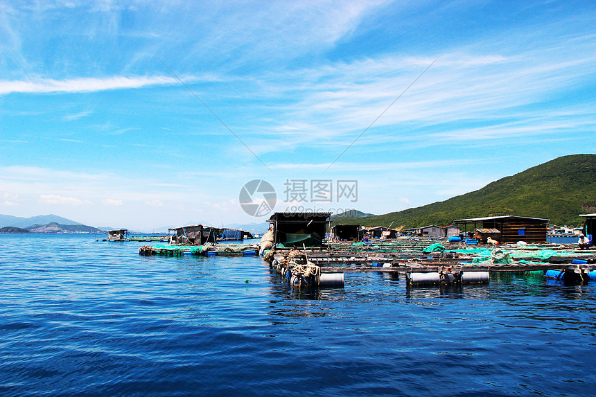 海上人家图片