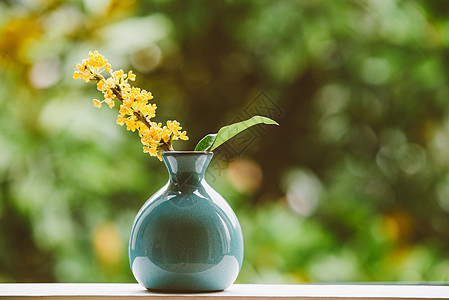 桂花鸭清新唯美桂花背景