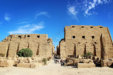 卡纳克神庙埃及宫殿高清图片