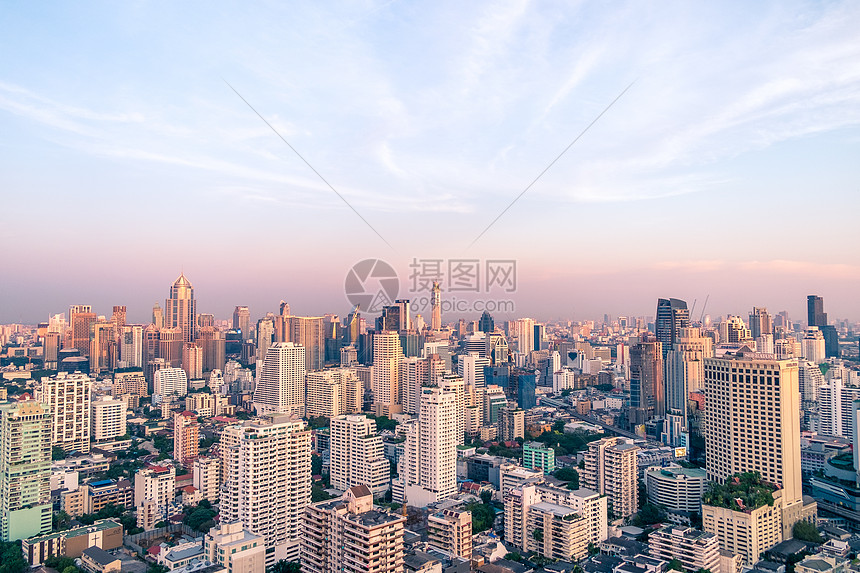 泰国曼谷城市天际线图片