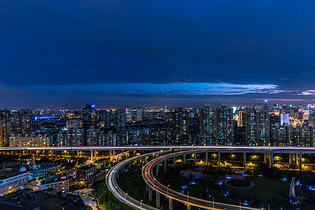 上海城市夜景图片