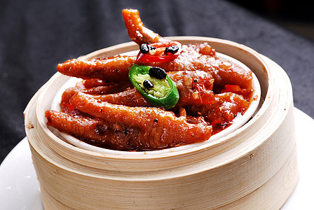 豆豉蒸凤爪图片