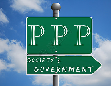 PPP政府与社会合作高清图片