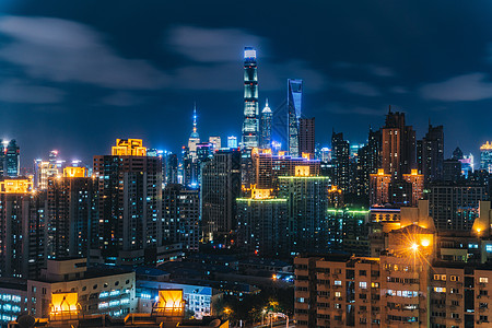 上海城市夜景高清图片