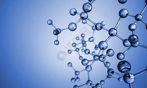 生物分子背景离子原子晶体结构设计图片