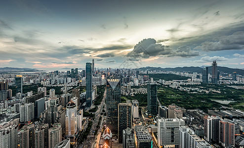 深圳城市夜景图片