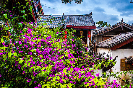 丽江酒吧丽江古城背景