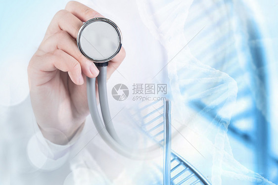 医疗DNA背景图片