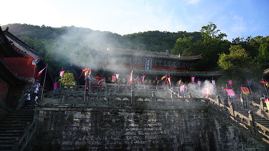 武当山风景区建筑高清图片