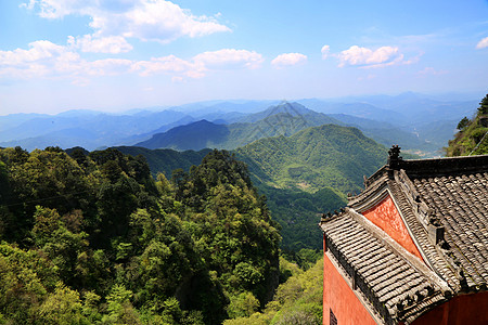 武当山风景区建筑高清图片