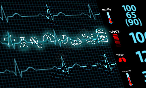 心率测试仪器设计图片
