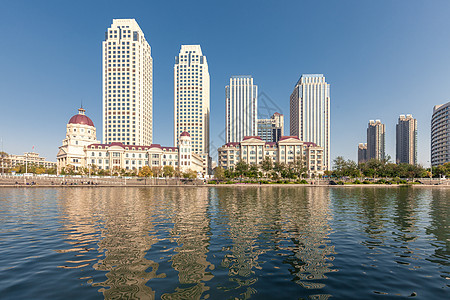 天津建筑素材天津望海公府背景