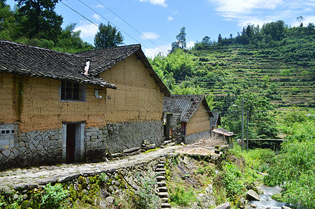 丽水坑根石寨风景照图片