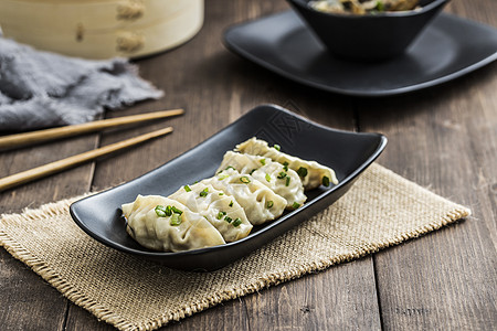 饺子健康煎饺高清图片