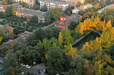 成都四川大学华西医院高清图片