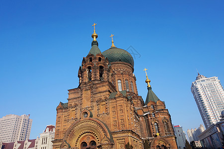 圣索菲亚大教堂背景图片