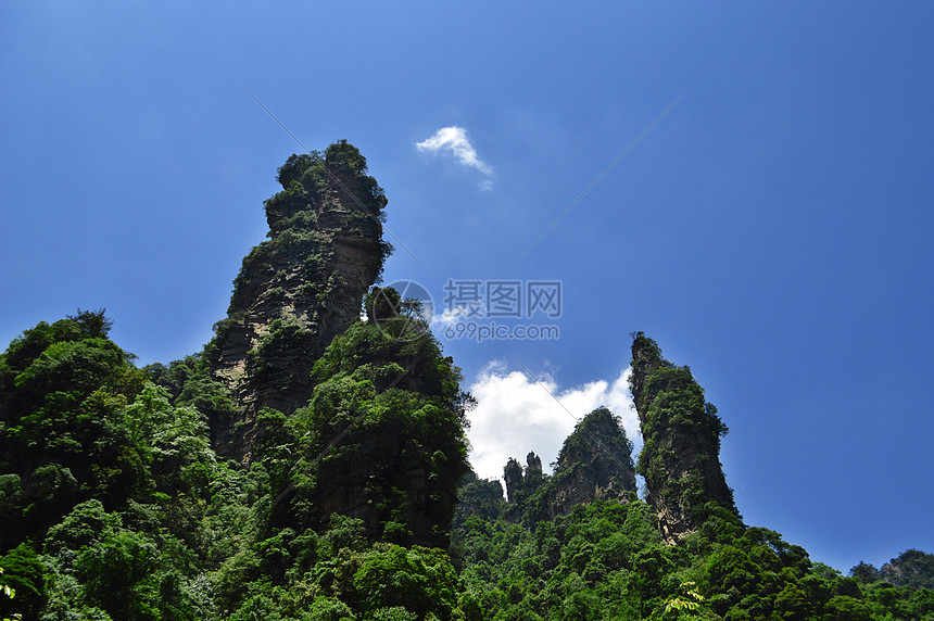 张家界十里画廊风景区图片