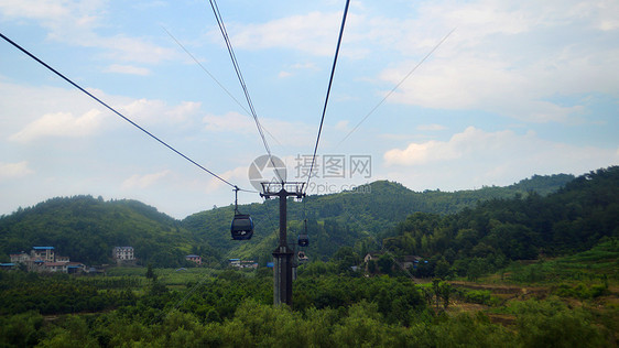 张家界天门山索道图片