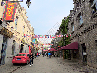 哈尔滨老道外建筑高清图片