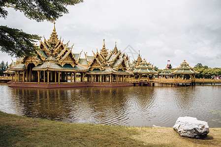 特色建筑素材泰国72府背景