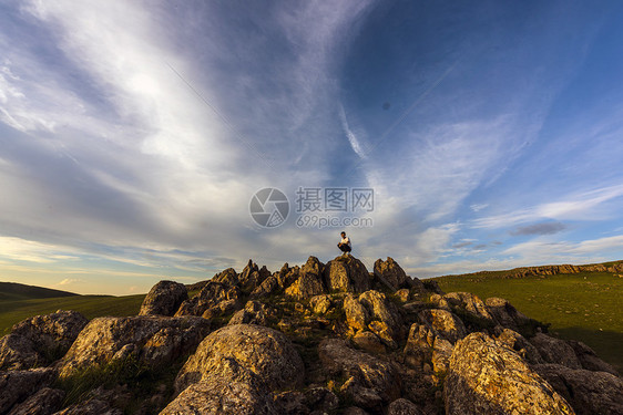 山顶风光图片