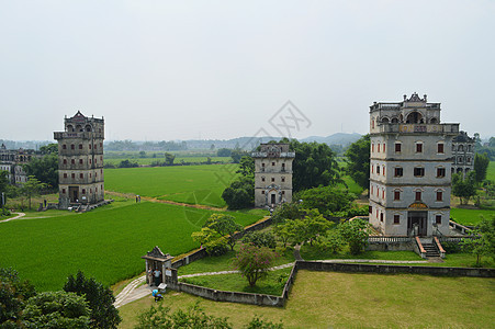 江门开平碉楼风景区图片