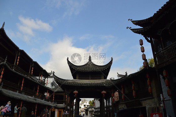 江西婺源李村旅游时