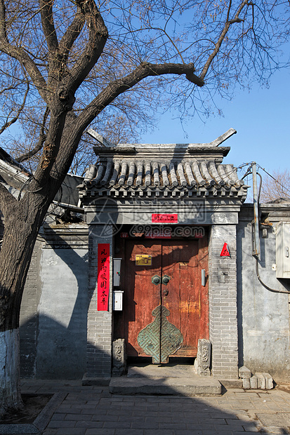 北京四合院大门