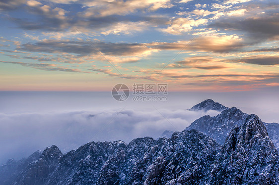 黄山冬季风光图片